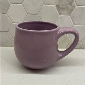 Classic 2005 Starbucks Purple Lavender Pot Belly Barrel 16oz Coffee Mug